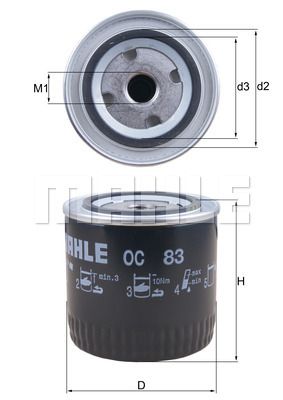 WILMINK GROUP Масляный фильтр WG1146110